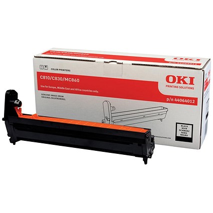 Oki 44064012 Black Laser Drum Unit