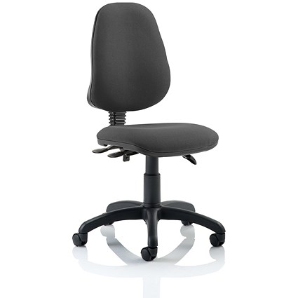 Eclipse Plus III Operator Chair, Charcoal - Delivered Built