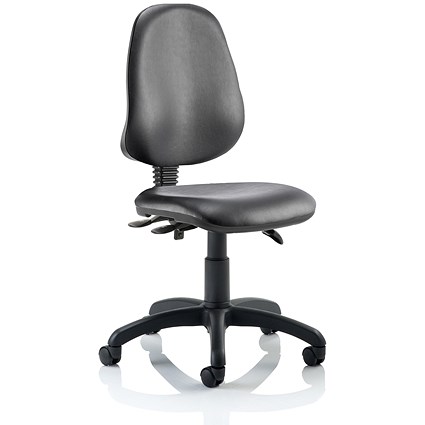 Eclipse Plus III Operator Chair, Vinyl Black