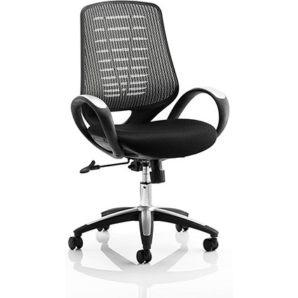 Sprint Airmesh Operator Chair - Silver Back