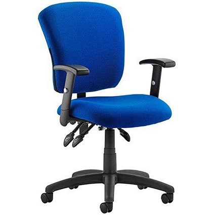 Toledo Operator Chair, Blue, Built