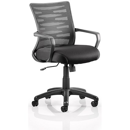 Vortex Task Operator Mesh Chair - Black