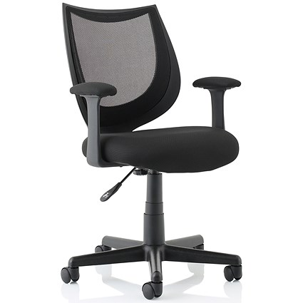 Gleam SoHo Mesh Chair, Black