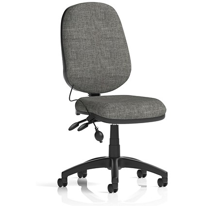 Eclipse Plus II Lever Task Operator Chair, Charcoal