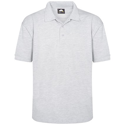 ORN Eagle Male Polo Shirt, Ash Grey, Small