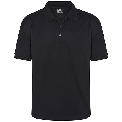 ORN Eagle Male Polo Shirt, Black, 2XL