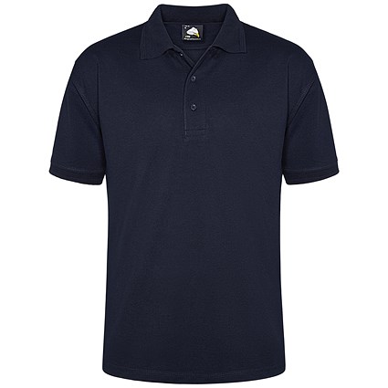 ORN Eagle Male Polo Shirt, Navy Blue, Small