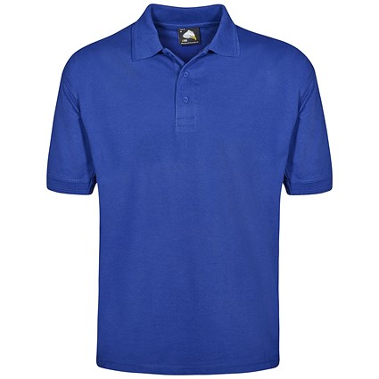 ORN Eagle Male Polo Shirt, Royal Blue 3XL