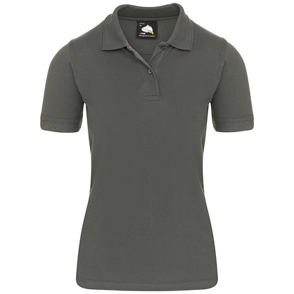 ORN Ladies Eagle Polo Shirt, Graphite, 10