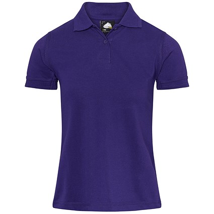 ORN Ladies Eagle Polo Shirt, Purple, 18