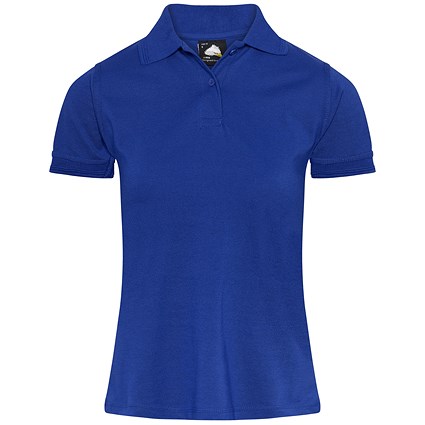 ORN Ladies Eagle Polo Shirt, Royal Blue 10