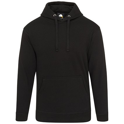 ORN Owl Hoodie, Unisex, Black, Medium