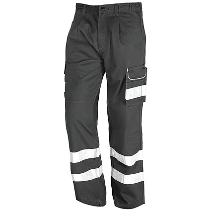 ORN Condor Kneepad Trousers, Unisex, 2 HV Bands, Graphite, 48R