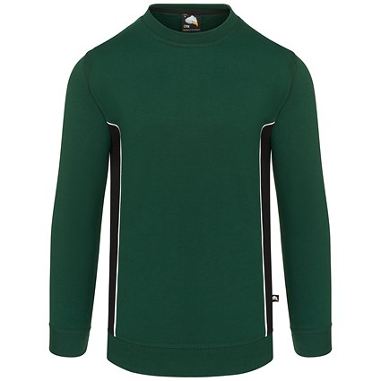 ORN Silverswift Sweatshirt, Unisex, Bottle Green/Black, 3XL