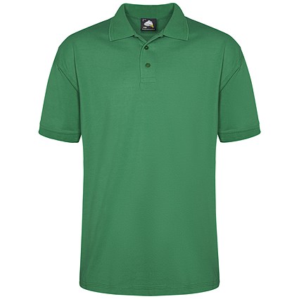 ORN Eagle Male Polo Shirt, Kelly Green, Medium
