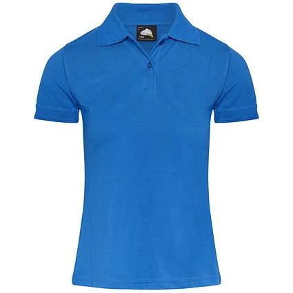 ORN Ladies Eagle Polo Shirt, Reflex Blue 10