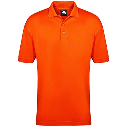 ORN Eagle Male Polo Shirt, Orange, XS