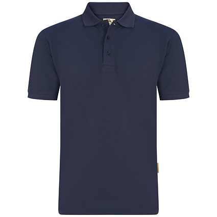 ORN Osprey EarthPro GRS Polo Shirt, Unisex, Navy Blue, 2XL