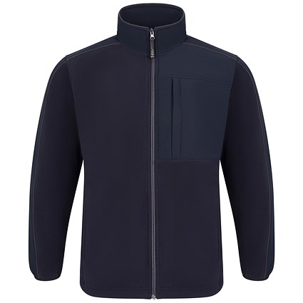 ORN Bateleur EarthPro GRS Fleece, Unisex, Navy Blue, 3XL