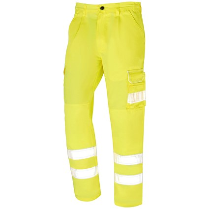 ORN Condor Hi-Vis Cargo Trousers, Unisex, Yellow, 50R