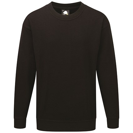 ORN Seagull Sweatshirt, Unisex, Black, 4XL
