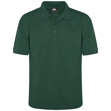 ORN Raven Polo Shirt, Unisex, Bottle Green, 4XL