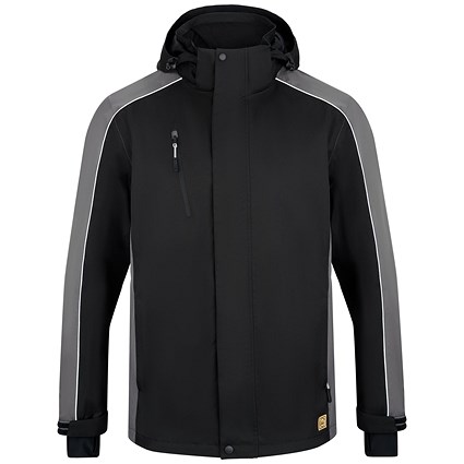 ORN Avocet EarthPro GRS Jacket, Unisex, Black/Graphite, 2XL