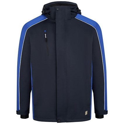 ORN Avocet EarthPro GRS Jacket, Unisex, Navy Blue/Royal Blue, 3XL