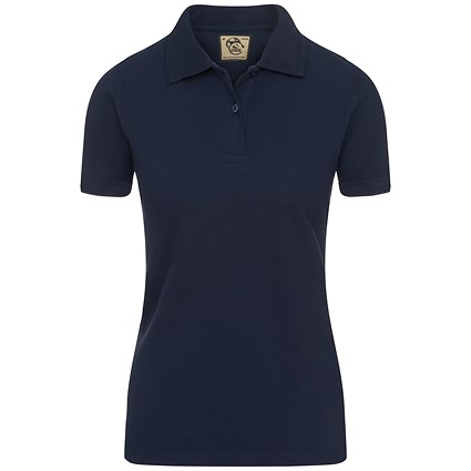 ORN Ladies Osprey EarthPro GRS Polo Shirt, Navy Blue, 16