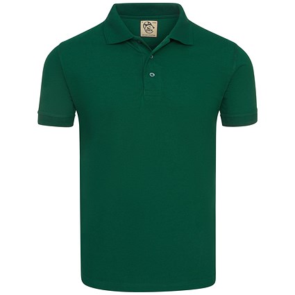 ORN Osprey EarthPro GRS Polo Shirt, Unisex, Bottle Green, 4XL