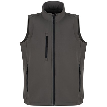 ORN Lapwing Softshell Gilet, Unsiex, Graphite, 5XL