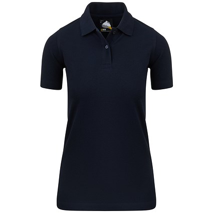 ORN Raven Ladies Polo Shirt, Navy Blue, 14