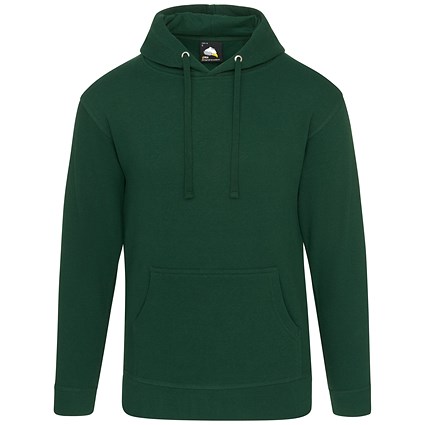 ORN Owl Hoodie, Unisex, Bottle Green, 3XL