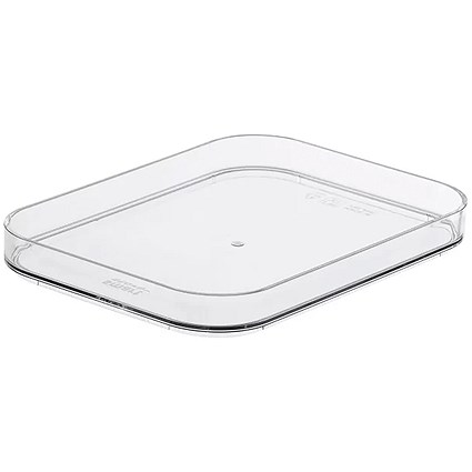 SmartStore Compact Small Container Lid, Clear, Pack of 8