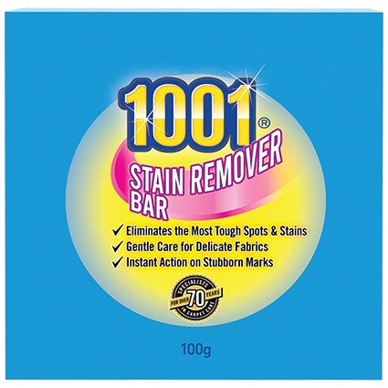 1001 Stain Remover Bar 100g 2 CDU x 12 Bars Pack of 24
