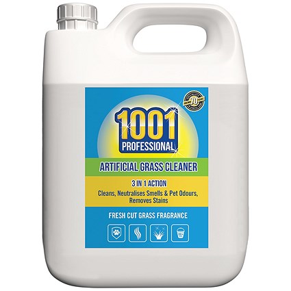 1001 Professional Artificial Grass Cleaner + Deo 5L Pack of 2