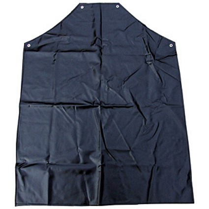 Beeswift Waterproof PVC H-W Apron, Black, 42” x 36”, Pack of 10