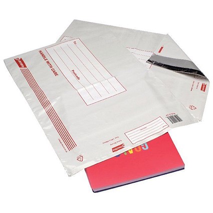Go Secure Extra Strong Polythene Envelopes 345x430mm (Pack of 50) PB08229