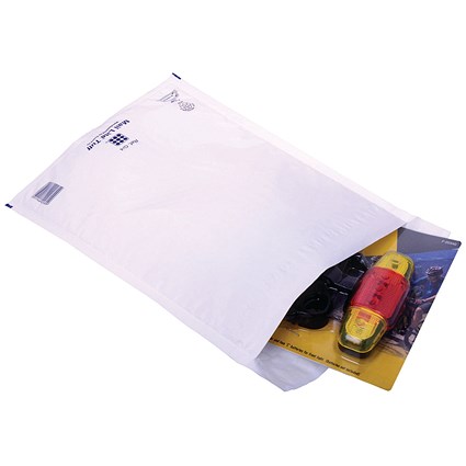 Keepsafe Extra Strong Padded Envelope, C4, Peel & Seal, White, Pack of 100
