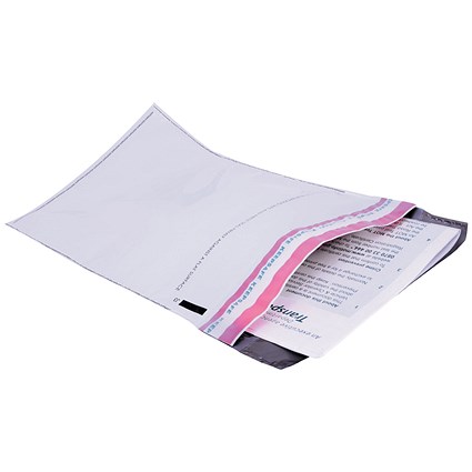 Keepsafe Tamper Evident Envelopes, C5, Peel & Seal, White, Pack of 20