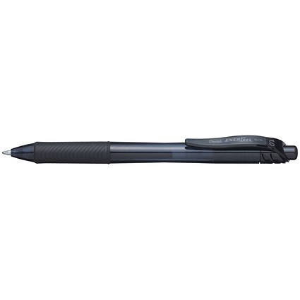 Pentel EnerGel X Retractable Gel Pen, Broad, Black, Pack of 12 Pentel EnerGel X Retractable Gel Pen, Broad, Black, Pack of 12