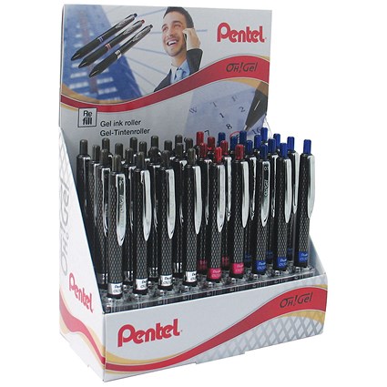 Pentel Assorted Oh Gel Pens 36 Pack