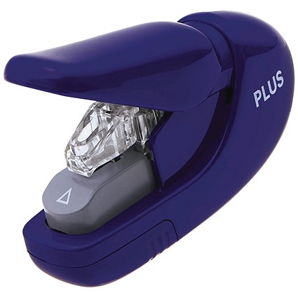 Pentel Plus Staple-Free Stapler Blue