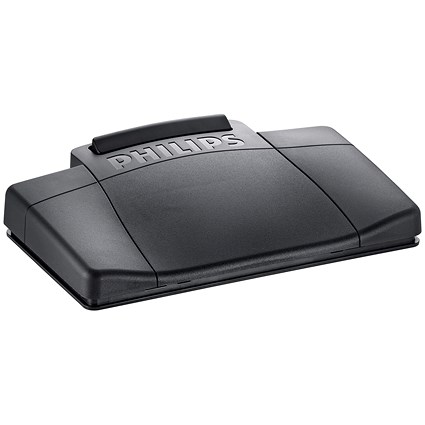 Philips 2210 Foot Control Ergonomic Slim [for Dictation Transcription Kits 720 725 730] Ref LFH2210