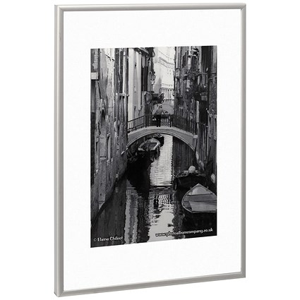 Photo Aluminium Certificate Frame A2 Silver