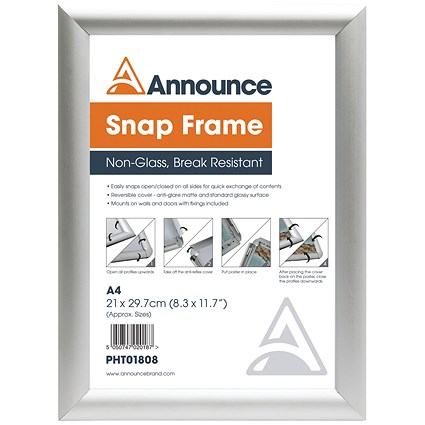 Announce Snap Frame A4