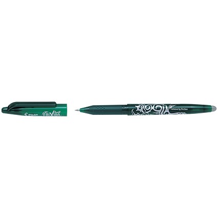 Pilot FriXion Ball Erasable Rollerball Pen Fine Green (12 Pack)