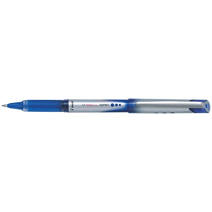 Pilot V Ball Grip 07 Liquid Ink Rollerball Pen, Blue, Pack of 12 Pilot V Ball Grip 07 Liquid Ink Rollerball Pen, Blue, Pack of 12