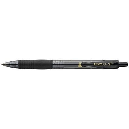 Pilot G-2 Plus Begreen Gel Ink Rollerball Medium Black (Pack of 12)