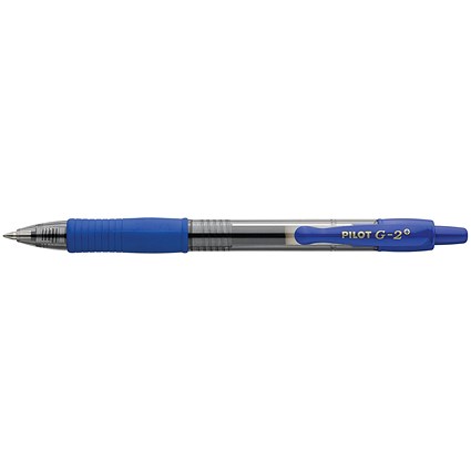 Pilot G-2 Plus Begreen Gel Ink Rollerball Medium Blue (Pack of 12)